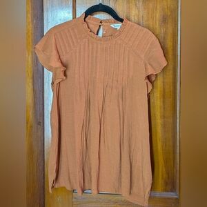 Nanette Lepore Copper Colored Blouse